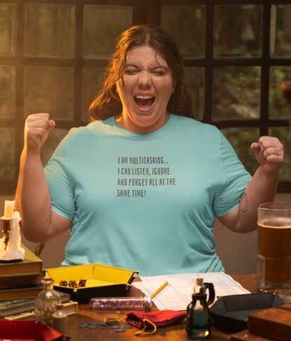 ADHD 'I Am Multitasking' short sleeve t-shirt