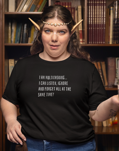 ADHD 'I Am Multitasking' short sleeve t-shirt